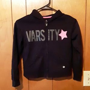 EUC Xersion girls varsity sweatshirt size 7/8